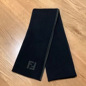 100% Wool Authentic Fendi Scarf